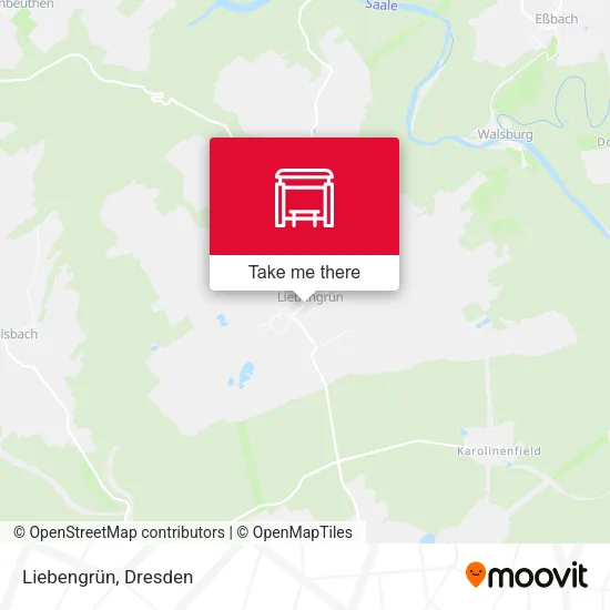 Карта Liebengrün
