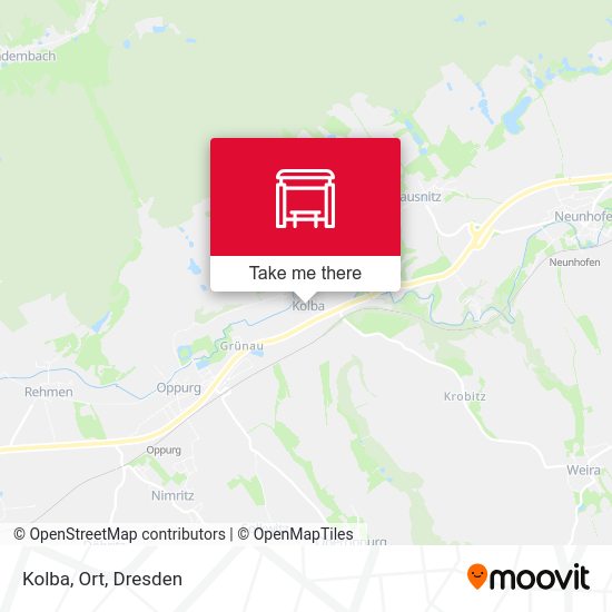 Карта Kolba, Ort