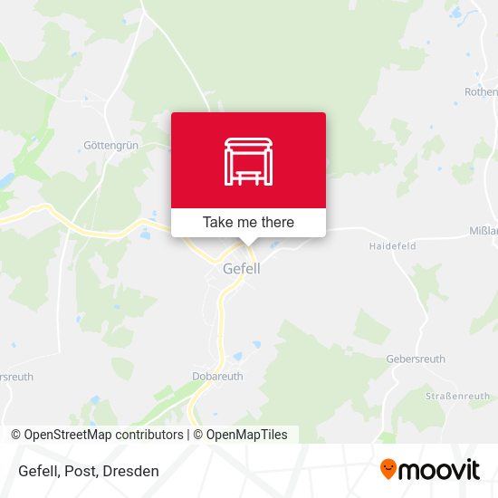 Карта Gefell, Post