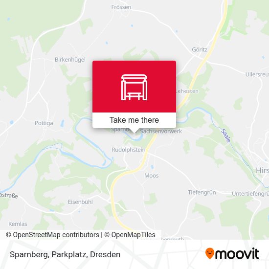 Карта Sparnberg, Parkplatz