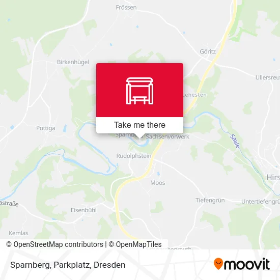 Карта Sparnberg, Parkplatz