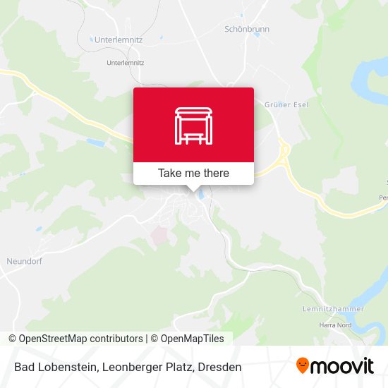 Карта Bad Lobenstein, Leonberger Platz