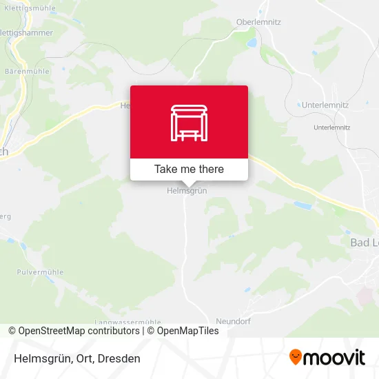Карта Helmsgrün, Ort