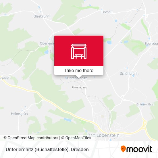 Карта Unterlemnitz (Bushaltestelle)