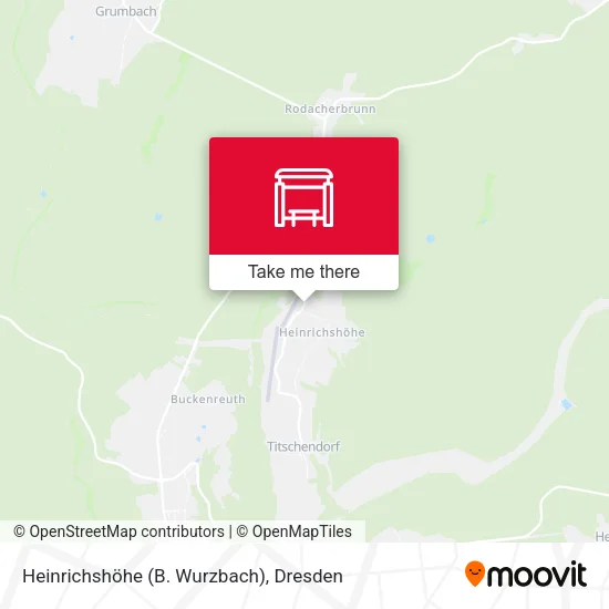 Карта Heinrichshöhe (B. Wurzbach)