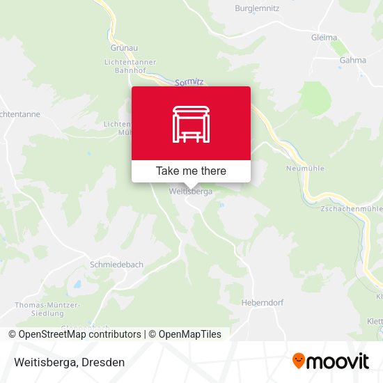 Карта Weitisberga