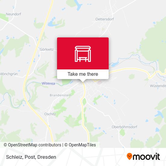 Карта Schleiz, Post