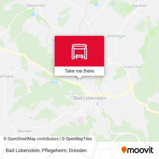 Карта Bad Lobenstein, Pflegeheim