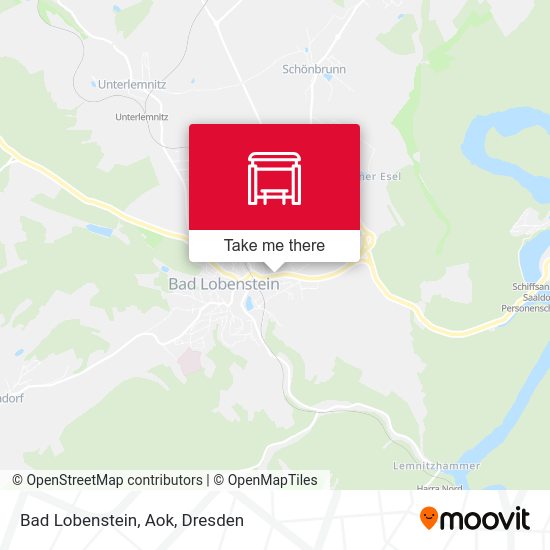 Карта Bad Lobenstein, Aok