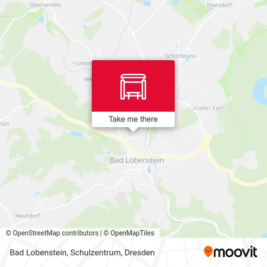 Карта Bad Lobenstein, Schulzentrum