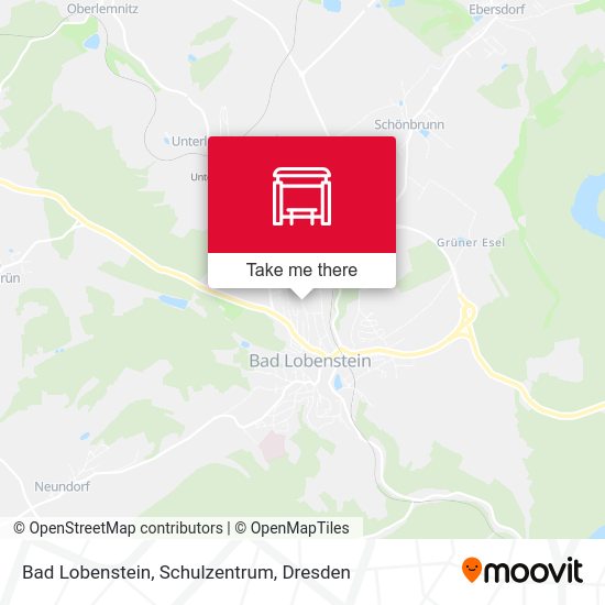 Карта Bad Lobenstein, Schulzentrum