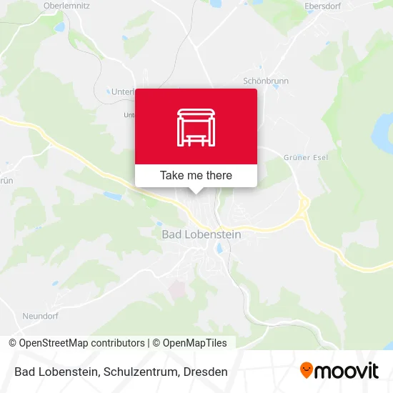 Карта Bad Lobenstein, Schulzentrum