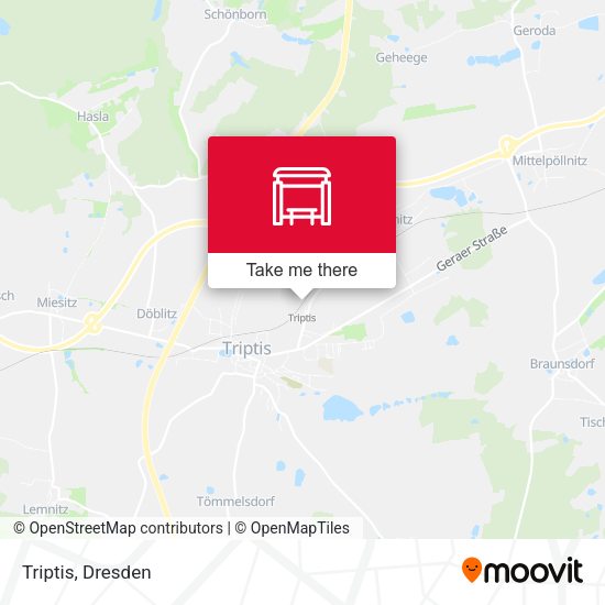 Карта Triptis