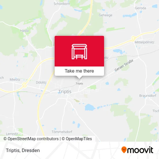 Карта Triptis