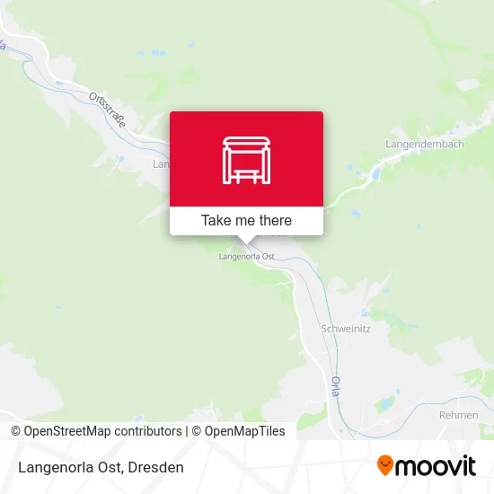 Карта Langenorla Ost