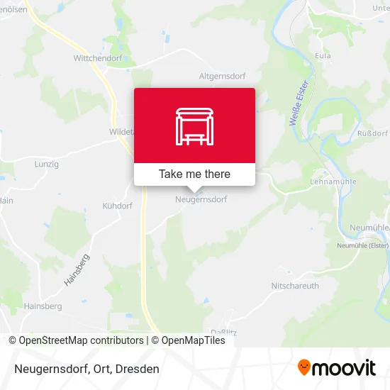 Карта Neugernsdorf, Ort