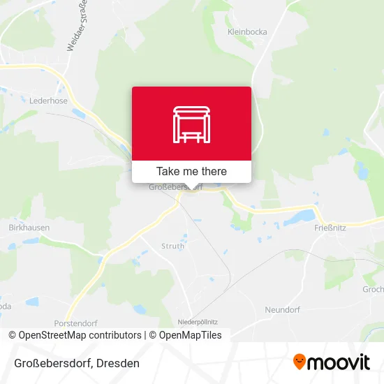 Карта Großebersdorf
