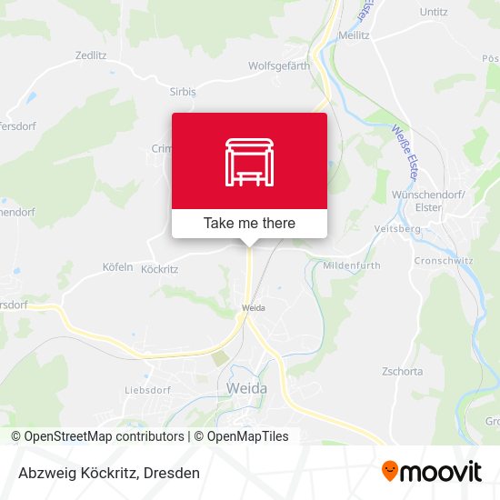 Карта Abzweig Köckritz