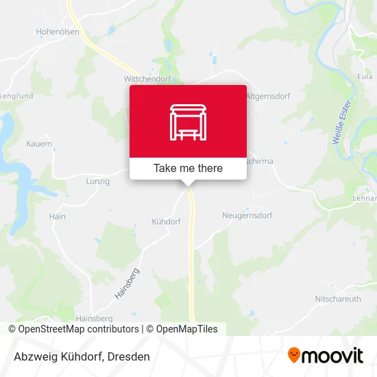 Карта Abzweig Kühdorf