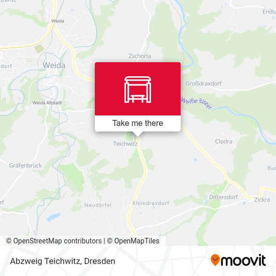Карта Abzweig Teichwitz
