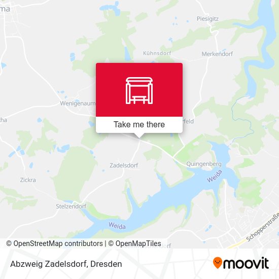 Карта Abzweig Zadelsdorf