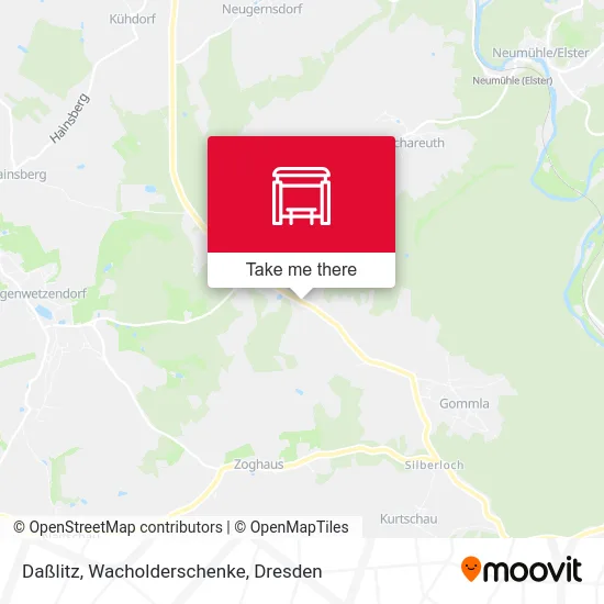 Карта Daßlitz, Wacholderschenke