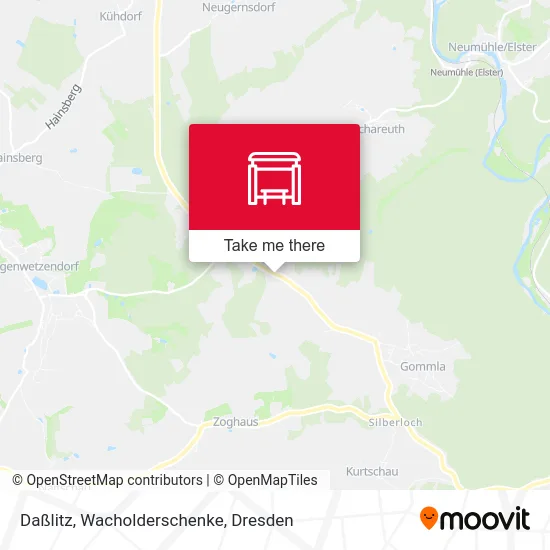 Карта Daßlitz, Wacholderschenke