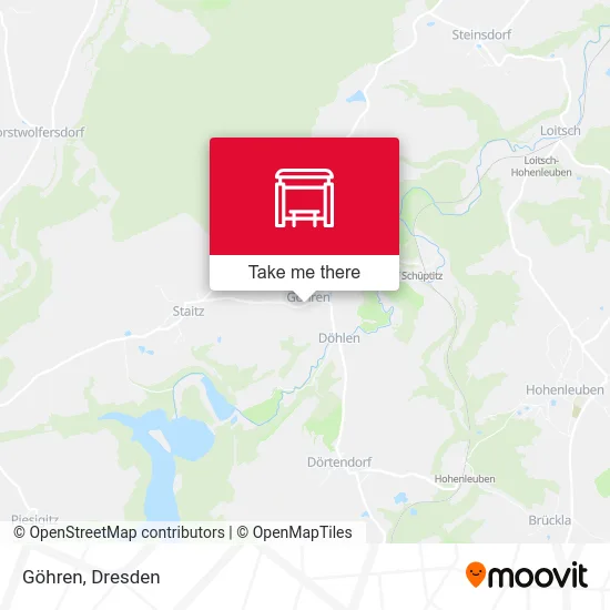 Карта Göhren