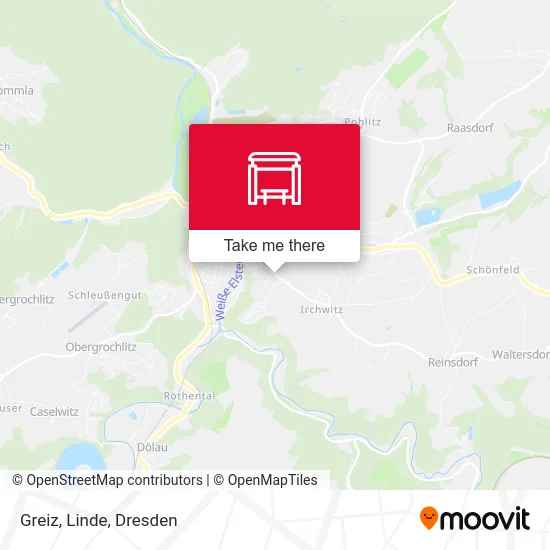 Карта Greiz, Linde
