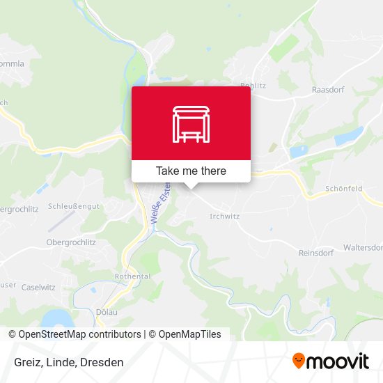 Карта Greiz, Linde