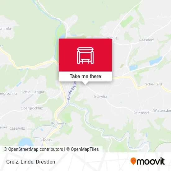 Карта Greiz, Linde