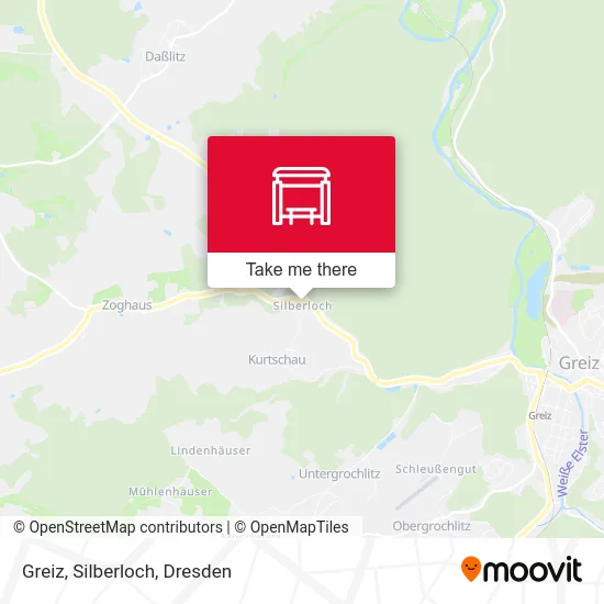 Карта Greiz, Silberloch