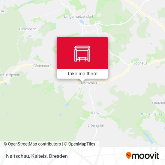 Карта Naitschau, Kalteis