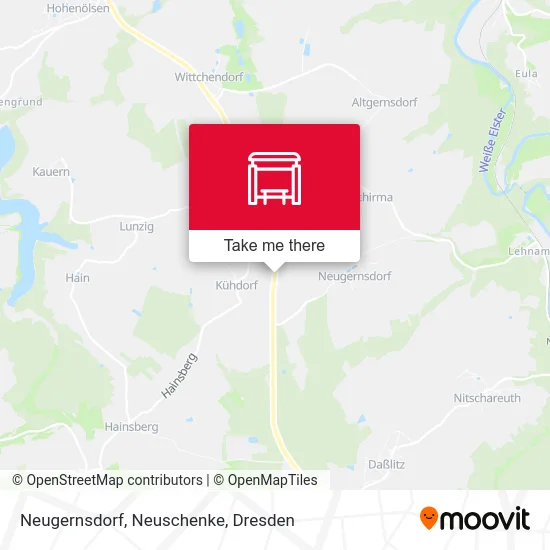 Карта Neugernsdorf, Neuschenke