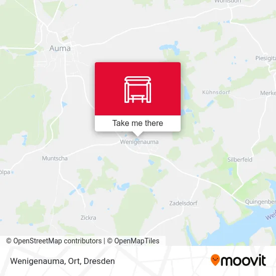 Wenigenauma, Ort map