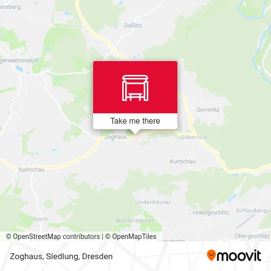Карта Zoghaus, Siedlung