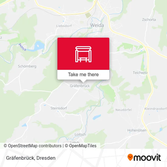 Карта Gräfenbrück