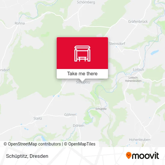 Карта Schüptitz