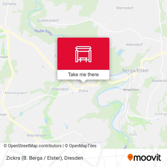Карта Zickra (B. Berga / Elster)