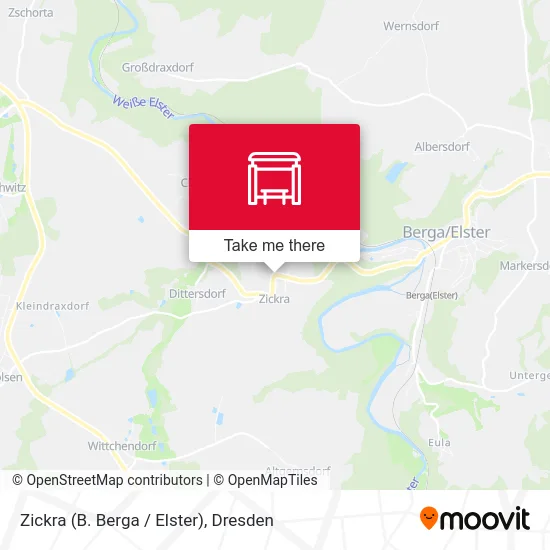 Карта Zickra (B. Berga / Elster)