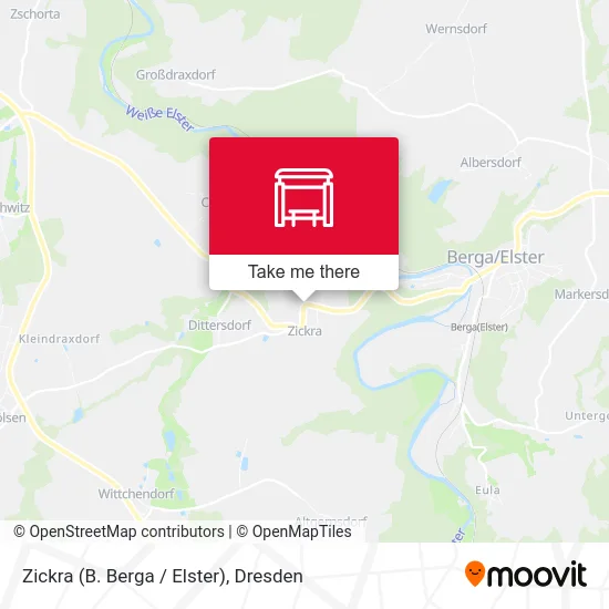Карта Zickra (B. Berga / Elster)