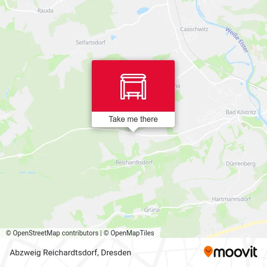 Карта Abzweig Reichardtsdorf