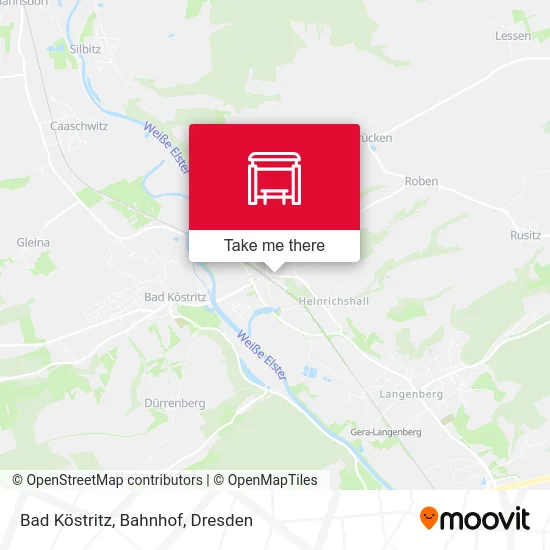 Карта Bad Köstritz, Bahnhof