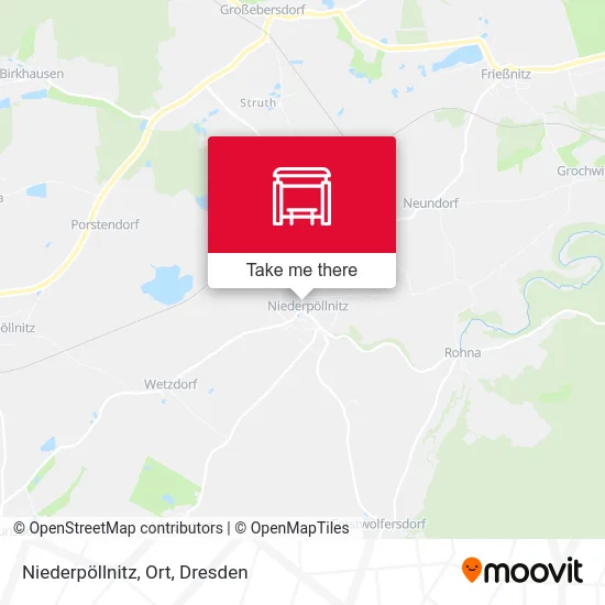 Карта Niederpöllnitz, Ort