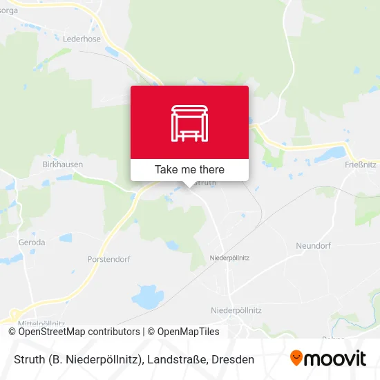 Struth (B. Niederpöllnitz), Landstraße map