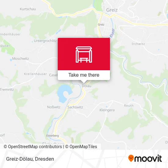 Карта Greiz-Dölau