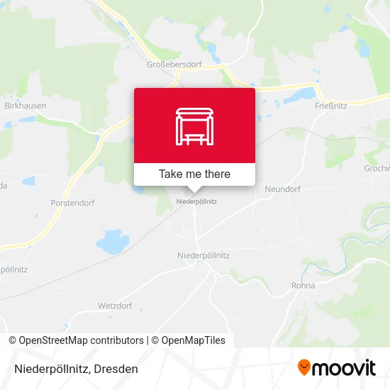 Карта Niederpöllnitz
