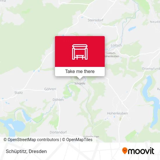 Карта Schüptitz