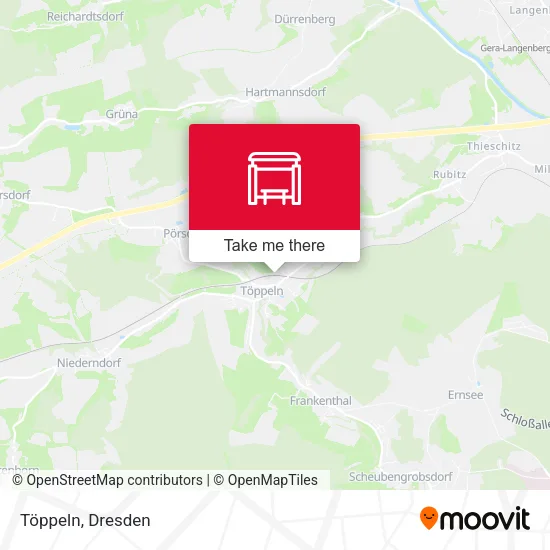 Карта Töppeln