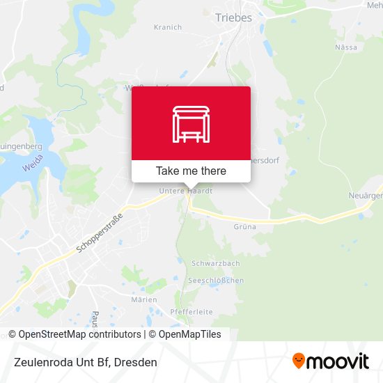 Карта Zeulenroda Unt Bf